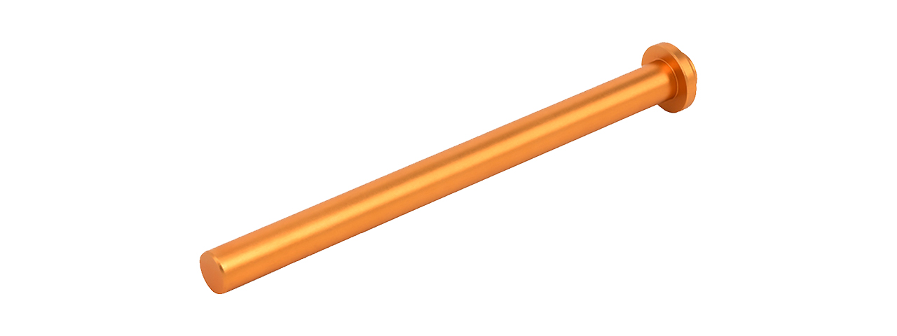 Airsoft Masterpiece Edge Custom "Hard Rod" Guide Rod for 5.1 Hi Capas - Orange - Click Image to Close