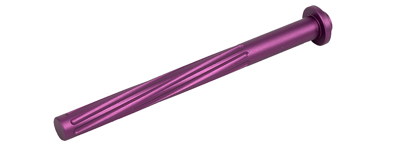 Airsoft Masterpiece Edge Custom "Twister" Guide Rod for 5.1 Hi Capas - Purple - Click Image to Close