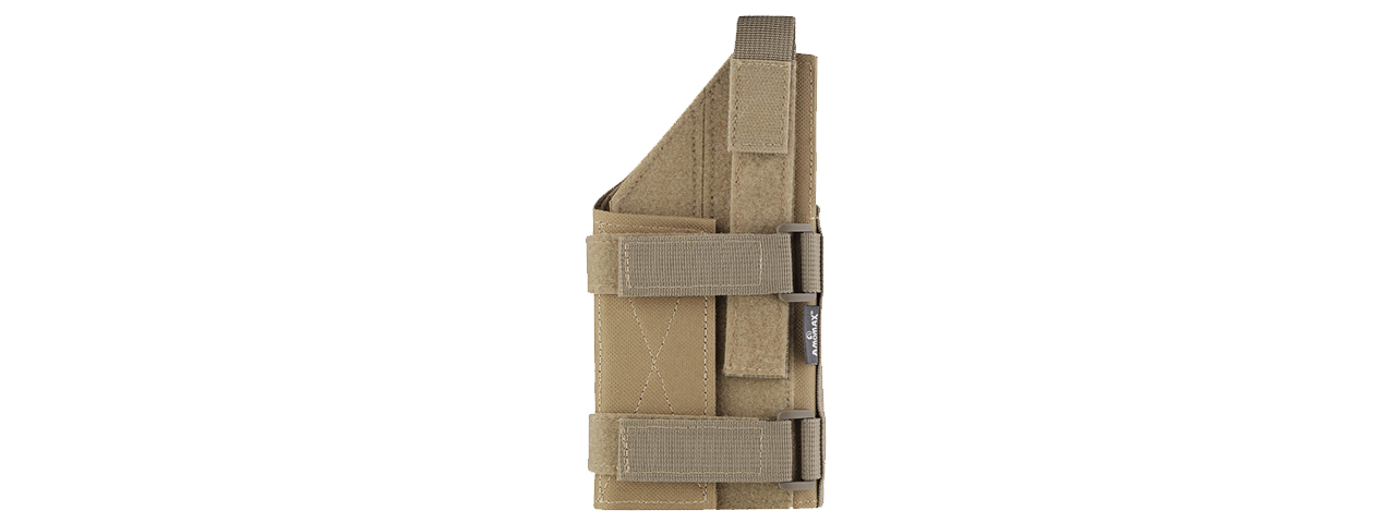 Amomax Universal Light Bearing Fabric Holster (FDE) - Click Image to Close