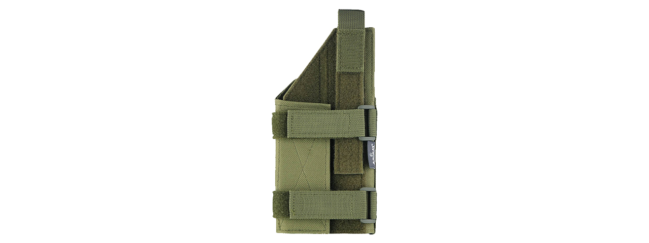 Amomax Universal Light Bearing Fabric Holster (OD Green) - Click Image to Close