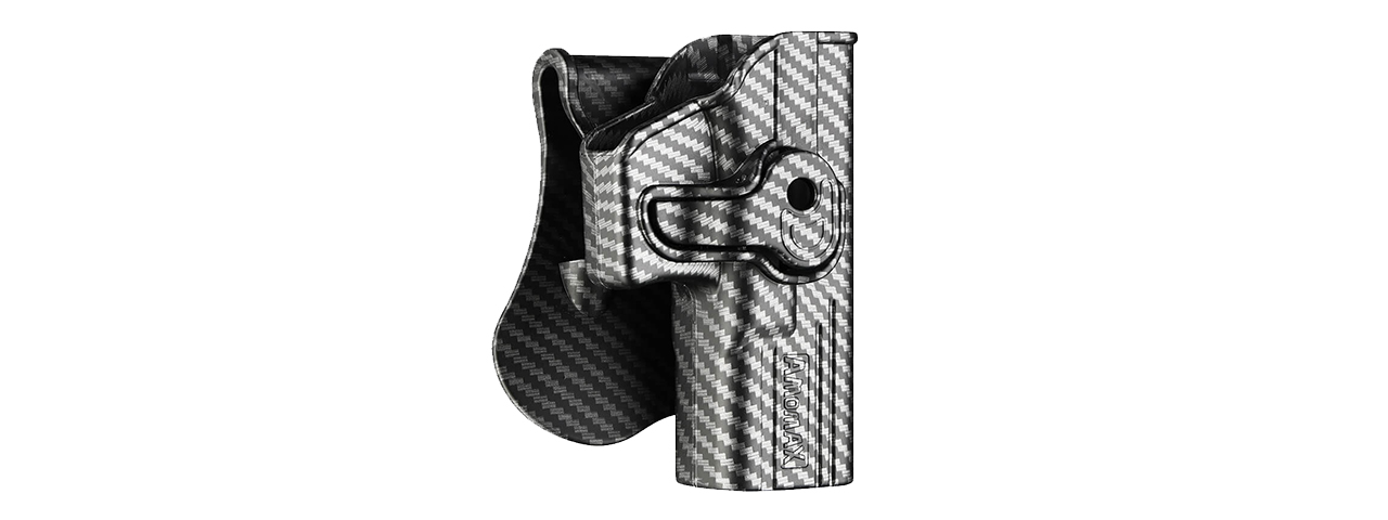 Amomax CZ P10C Right Handed Holster (Carbon Fiber) - Click Image to Close