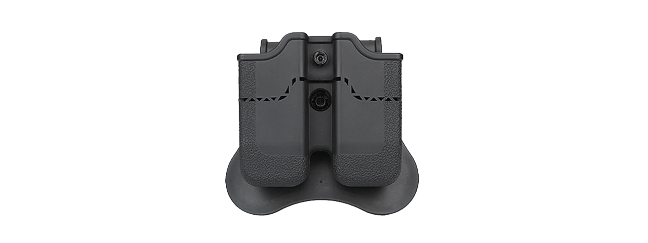 Amomax Double Magazine Pouch (Black) - Click Image to Close