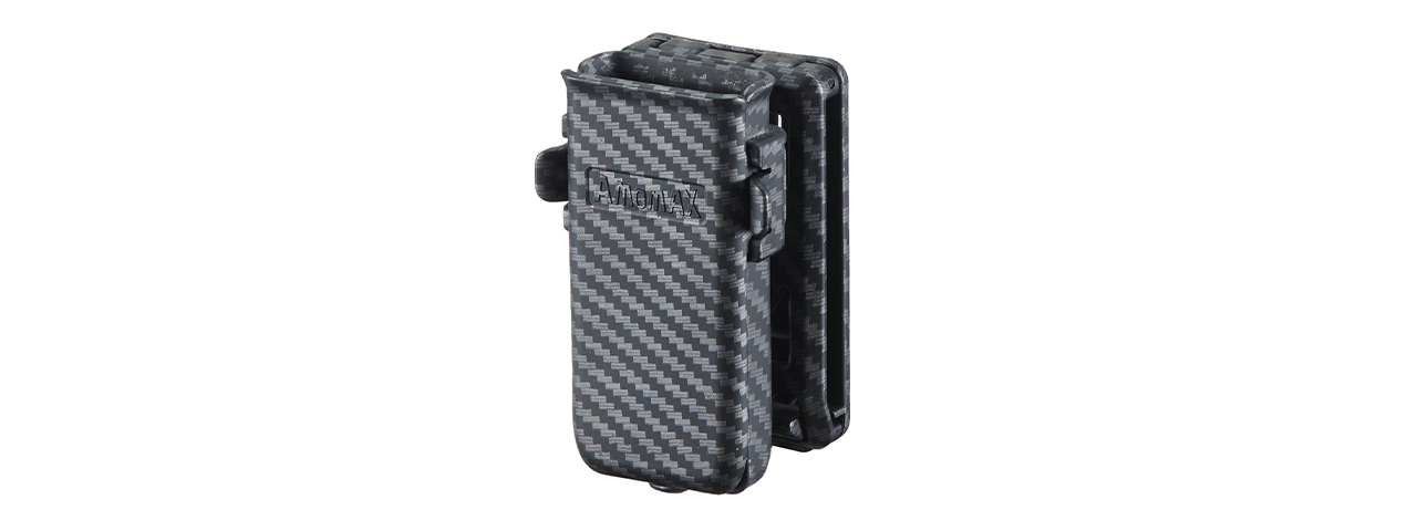 Amomax Universal Single Pistol Mag Pouch (Carbon Fiber) - Click Image to Close