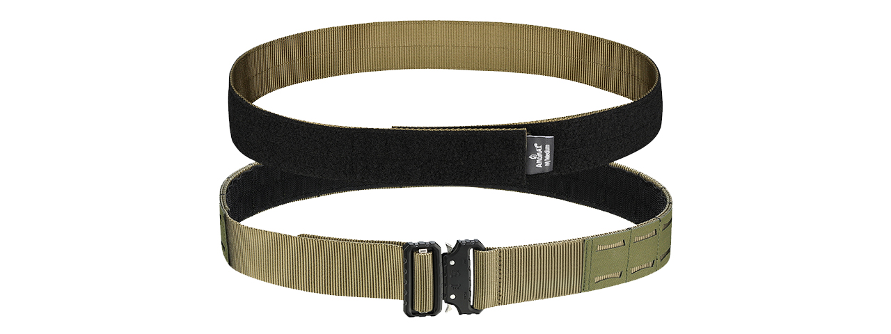 Amomax Greyhawk 1.75" Molle Double Belt (Large)(CB) - Click Image to Close