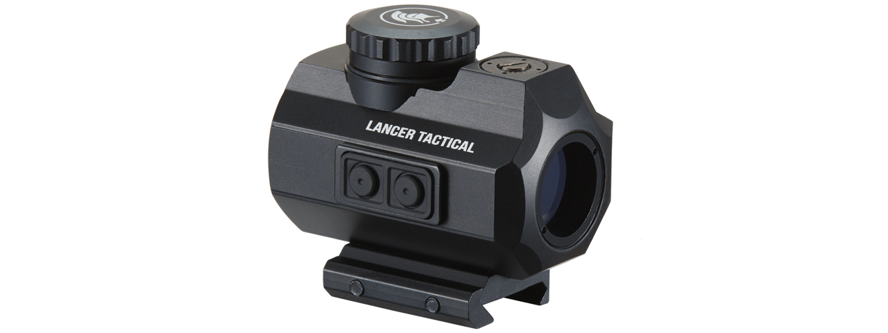 Lancer Tactical Reflex Red Dot Optic - Black - Click Image to Close