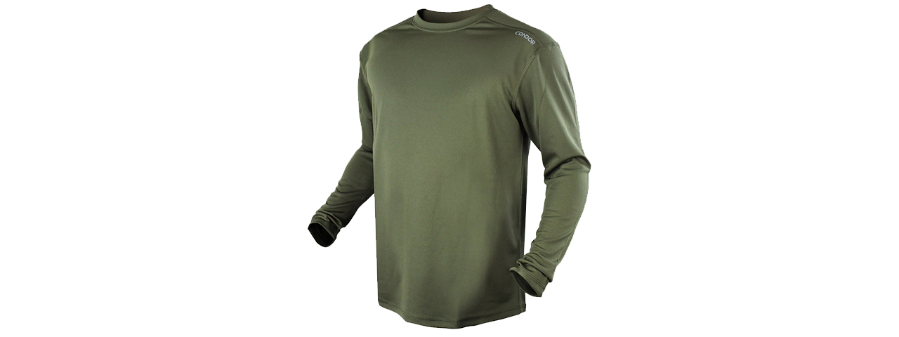 Condor Outdoor Maxfort Long Sleeve Training Top (SM)(OD) - Click Image to Close