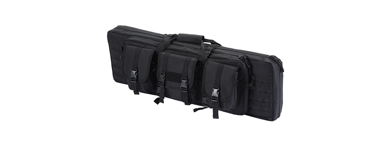 Guawin 36" Double Gun Bag (Black) - Click Image to Close