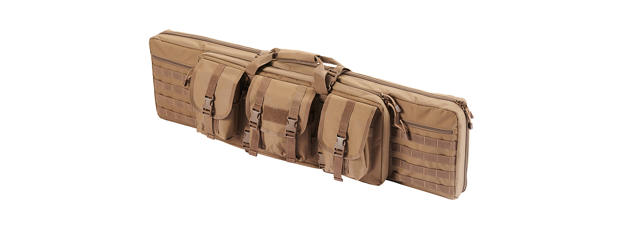 Guawin 42" Double Gun Bag (Khaki) - Click Image to Close