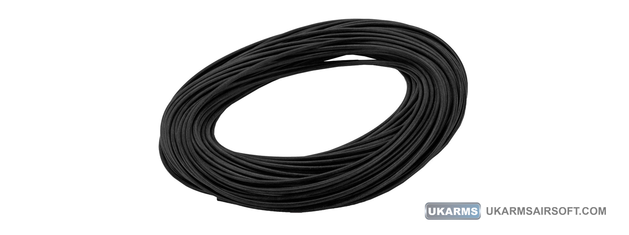 Gate Low Resistance Wire 2x 82 ft Rolls (Color: Black) - Click Image to Close