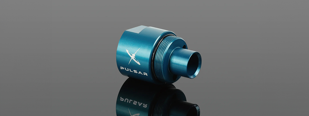 PULSAR S HPA Engine Body Spare Part - (Cyan) - Click Image to Close