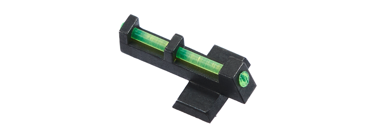 Golden Eagle Airsoft Front Sight C w/ Fiber Sights - Click Image to Close