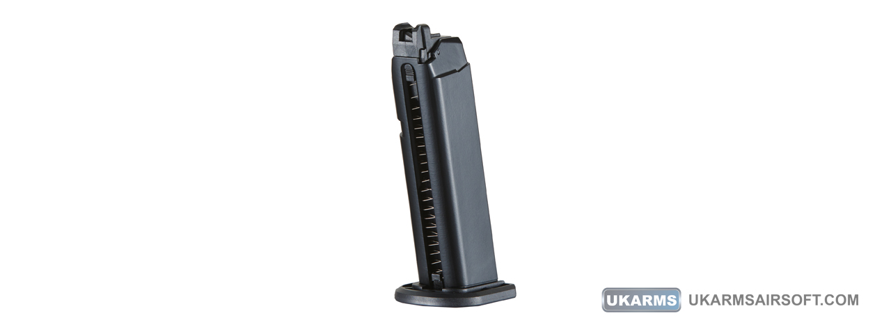 HFC 26 Round Green Gas Airsoft Magazine for HG-282AS (Color: Black) - Click Image to Close