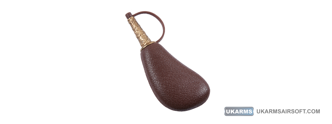 HFC Rubber Flintlock BB Flask (Color: Gold) - Click Image to Close