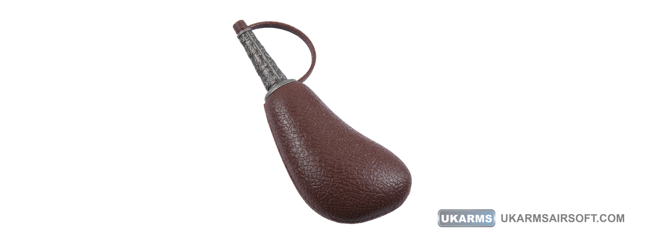 HFC Rubber Flintlock BB Flask (Color: Gray) - Click Image to Close