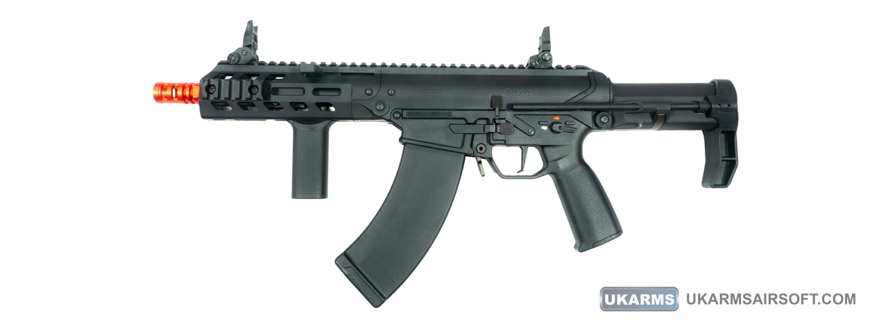 KWA Originals AEG 2.5+ Scarlet 47 Airsoft AEG Rifle (Color: Black) - Click Image to Close