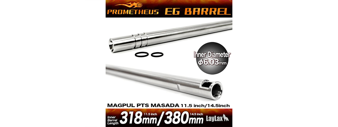 Prometheus 6.03 EG Inner Barrel for the PTS Masada (380mm) - Click Image to Close