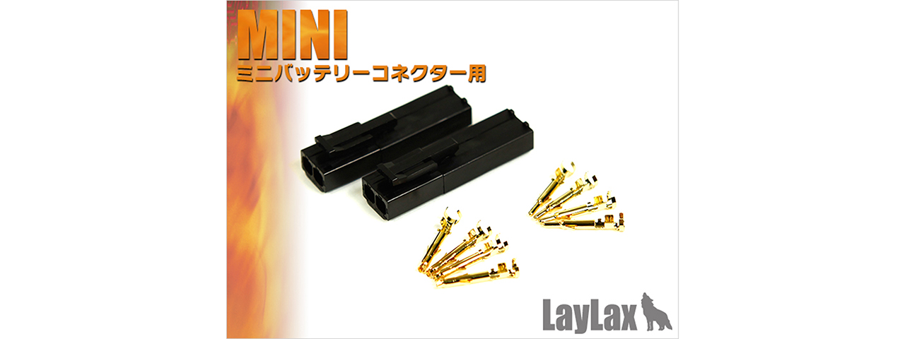 Laylax Gold Pin Connector Set for Mini Connectors - Click Image to Close