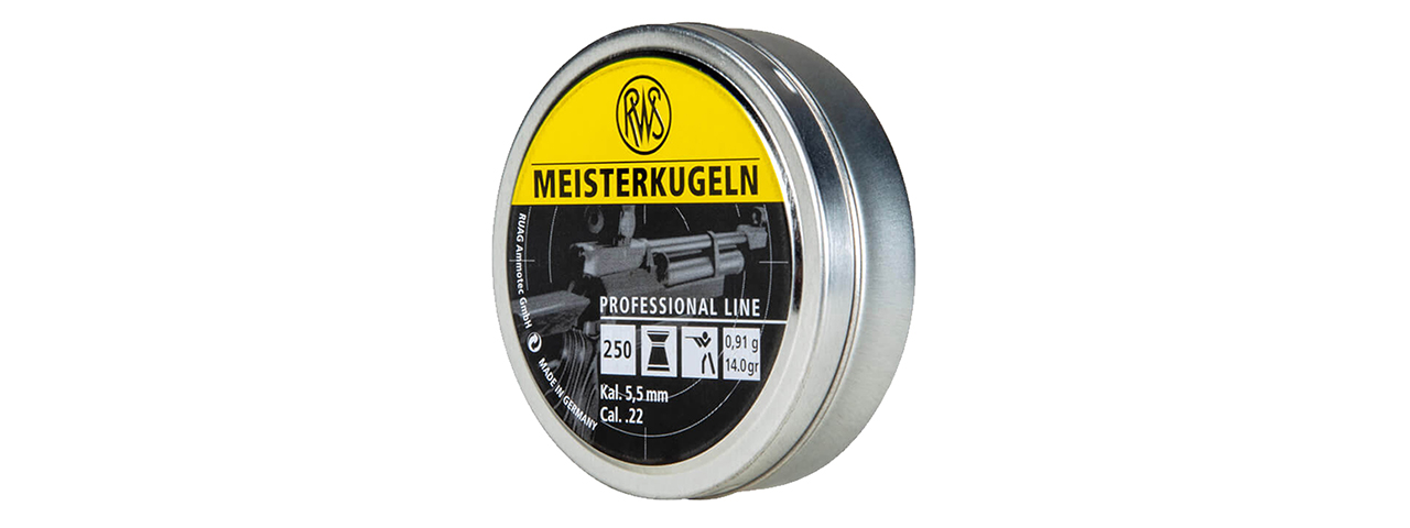 Umarex RWS Meisterkugeln Pistol Pro Line .22 Cal Pellets - Click Image to Close