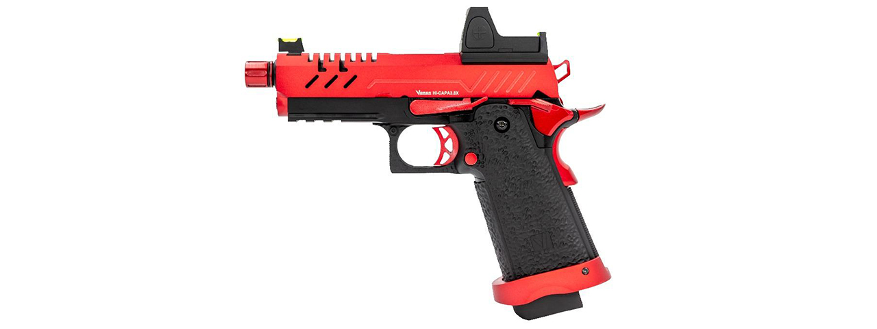 Vorsk Airsoft 3.8 Hi Capa Pro + Micro Red Dot - Black - Click Image to Close