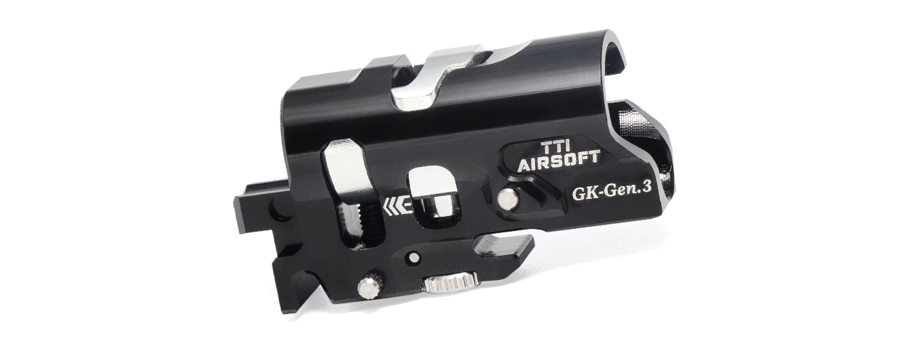 TTI Airsoft Tokyo Marui G Series GBB Infinity TDC Hop Up Chamber - (Black) - Click Image to Close