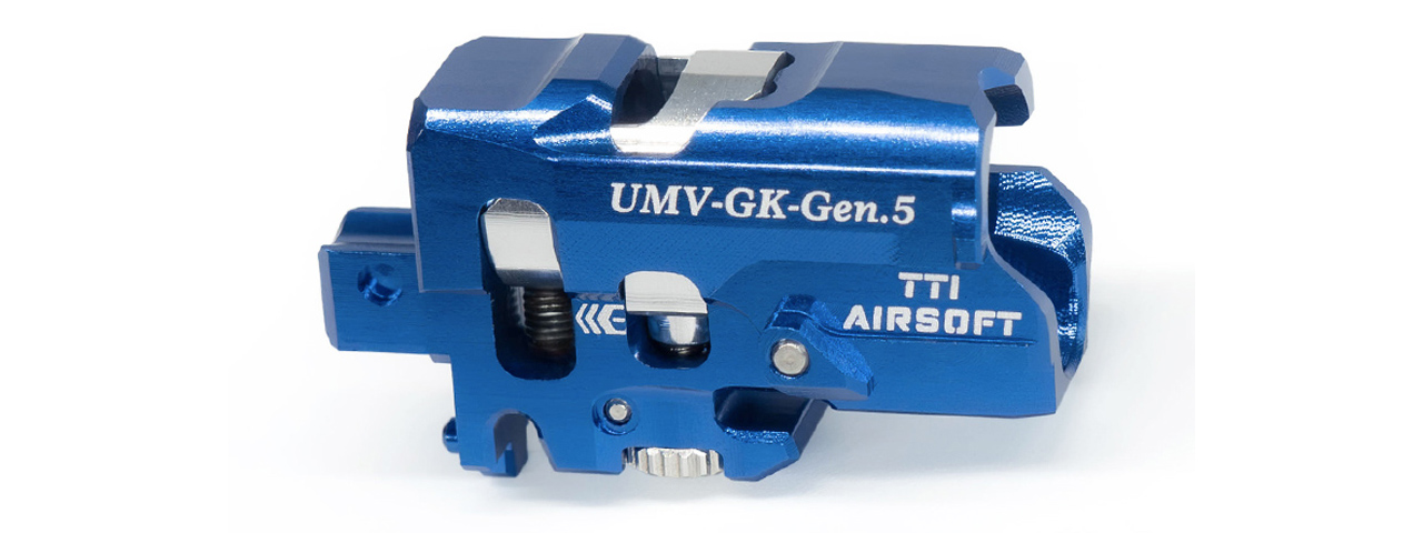 TTI Airsoft VFC Glock Gen 5 GBB Series Infinity One Piece TDC CNC Hop Up Chamber - (Blue) - Click Image to Close