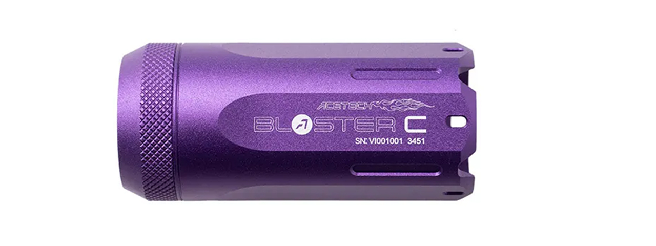 AceTech Blaster C Rechargeable Tracer Unit - (Violet) - Click Image to Close