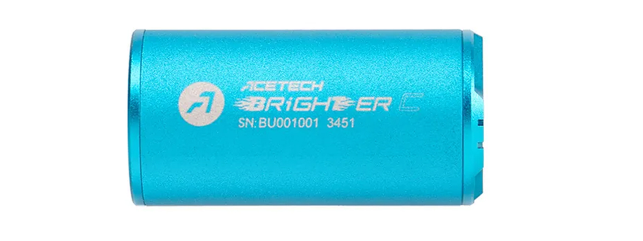 AceTech Brighter C Compact Rechargeable Tracer Unit - (Blue) - Click Image to Close