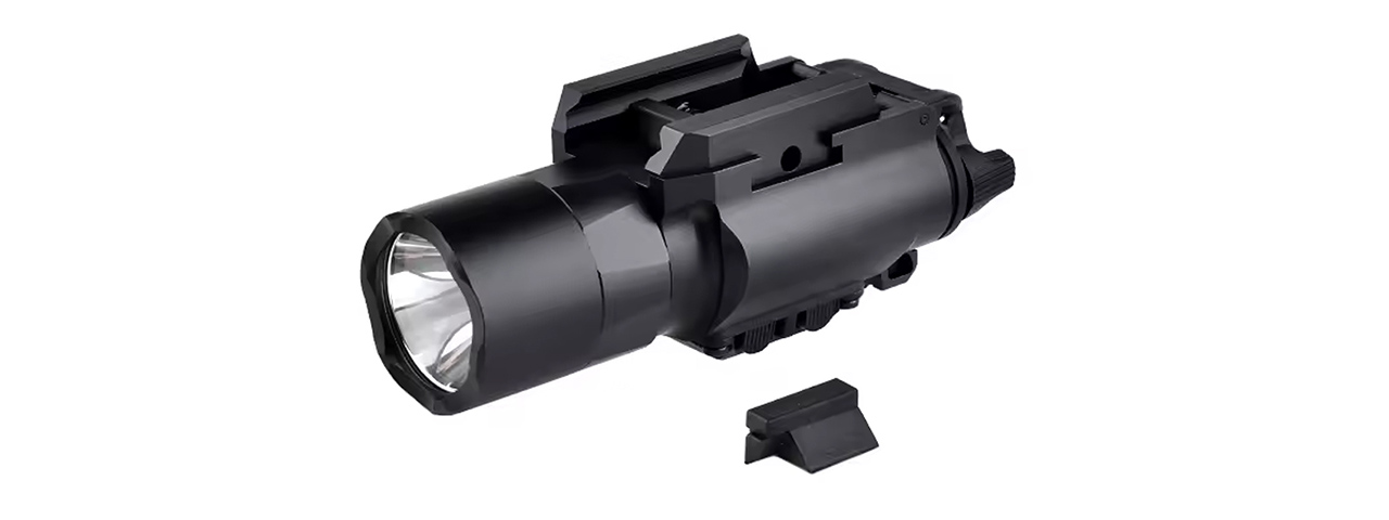 Atlas Custom Works XU35 Picatinny Mount Pistol Scout Light - (Black) - Click Image to Close