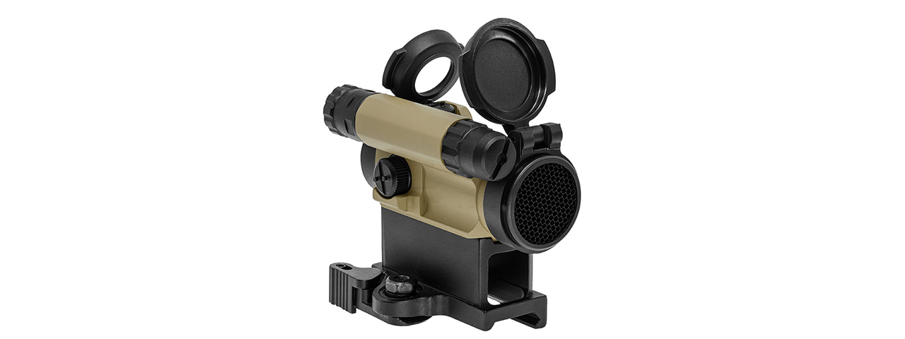 Atlas Custom Works M5 Red Dot with Riser Mount - (Tan) - Click Image to Close