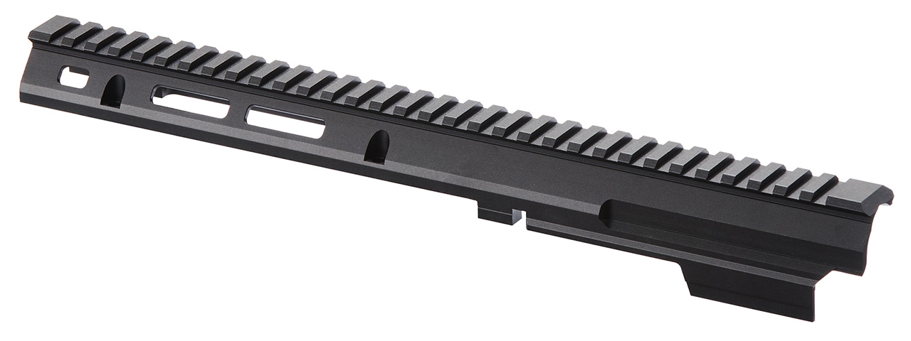 Atlas Custom Works MK3 Monolithic 1913 Flat Top Handguard for CYMA AKM / AK105 AEGs - (Black) - Click Image to Close