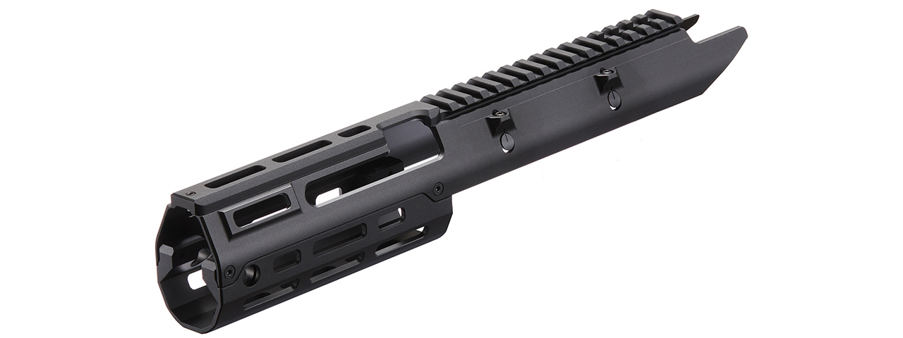 Atlas Custom Works Monolithic M-Lok Rail Handguard for TM Next Gen MP5 AEG - (Black) - Click Image to Close