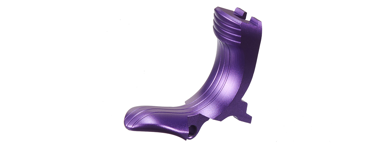 Atlas Custom Works Aluminum Grip Safety Type-1 For TM Hi Capa GBB Series - (Purple) - Click Image to Close