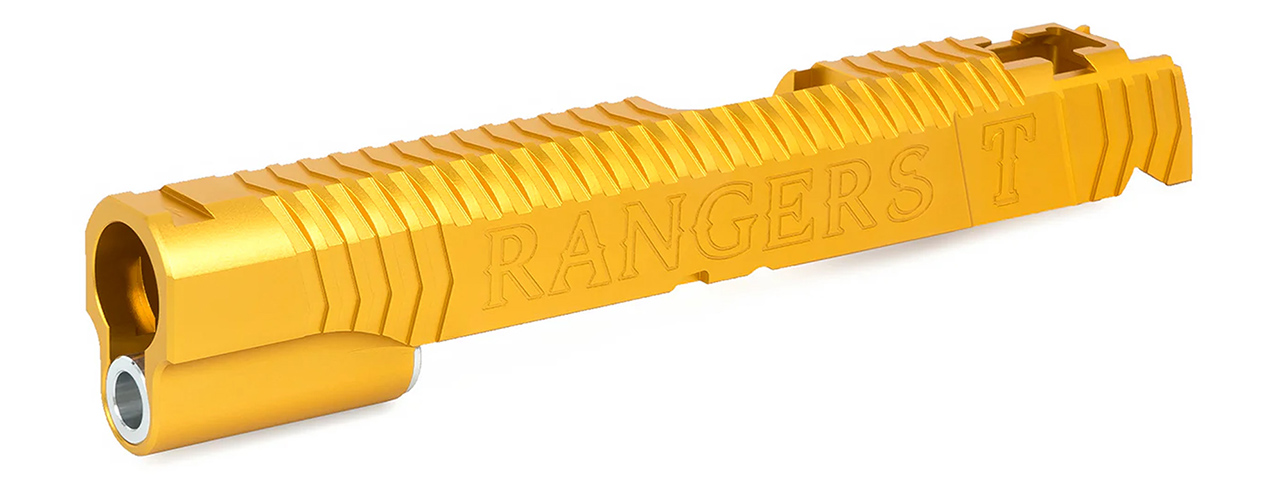 Airsoft Masterpiece "Infinity Rangers" Standard Slide - (Gold) - Click Image to Close