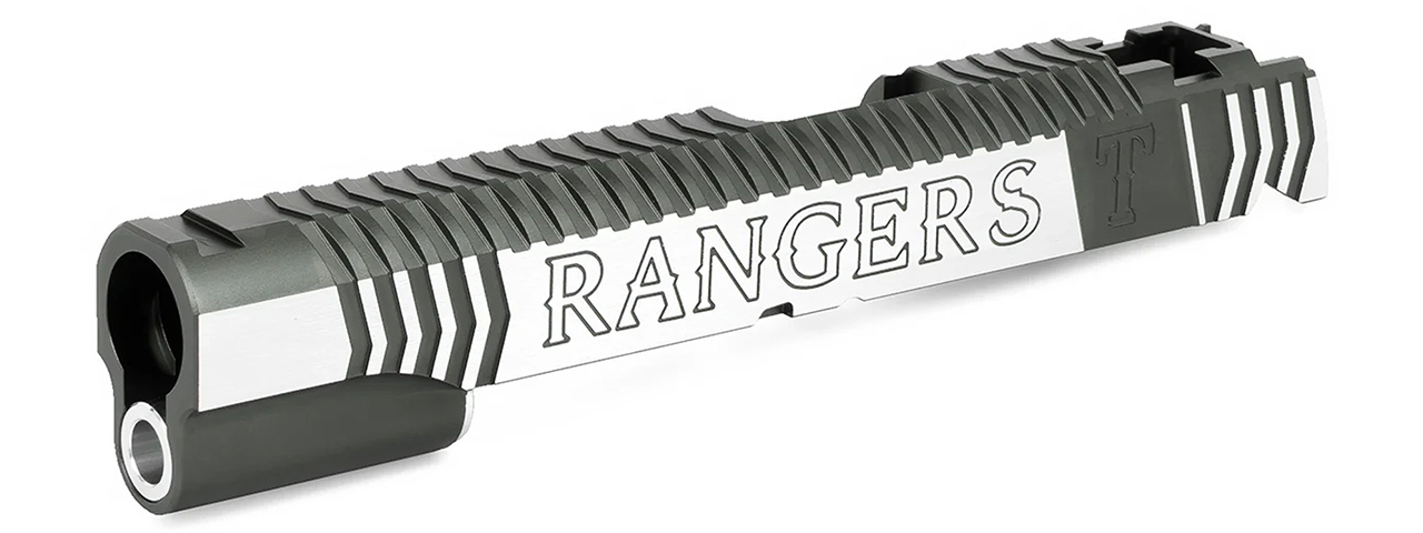 Airsoft Masterpiece "Infinity Rangers" Standard Slide - (Gray/Silver) - Click Image to Close