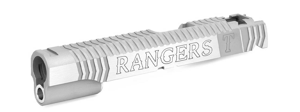 Gunsmith Bros "Infinity Rangers" Standard Slide - (Silver) - Click Image to Close