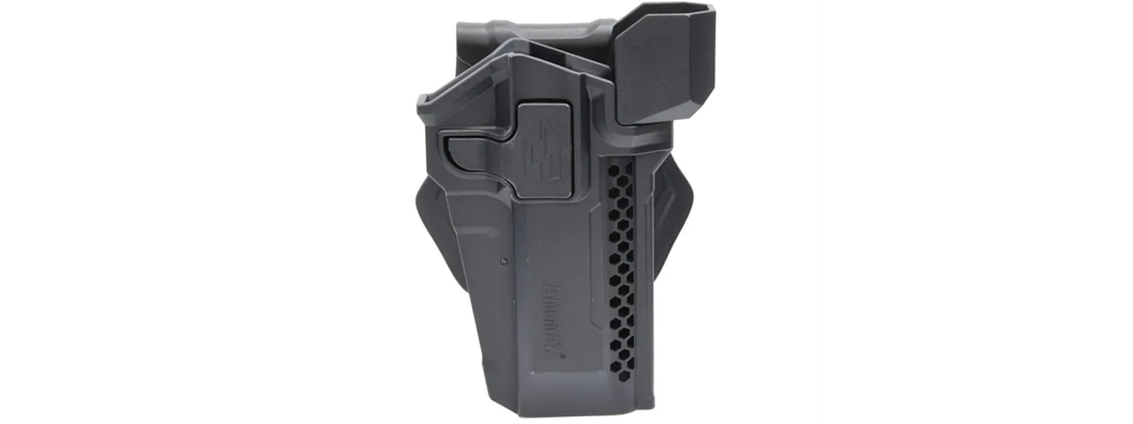 Amomax Red Dot Sight Holster for M9 Airsoft Series - (Black) - Click Image to Close