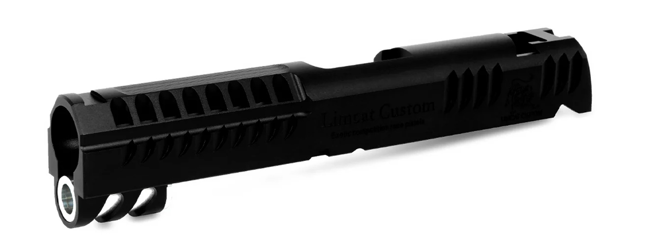 Airsoft Masterpiece LimCat Custom "2024" 4.3 Hi-Capa Slide - (Black) - Click Image to Close