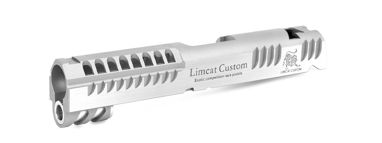 Airsoft Masterpiece LimCat Custom "2024" 4.3 Hi-Capa Slide - (Silver) - Click Image to Close