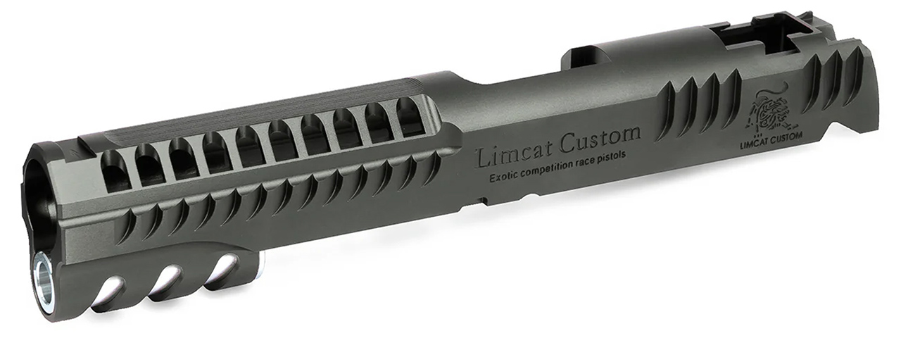 Airsoft Masterpiece LimCat Custom "2024" 5.1 Hi-Capa Slide - (Gray) - Click Image to Close