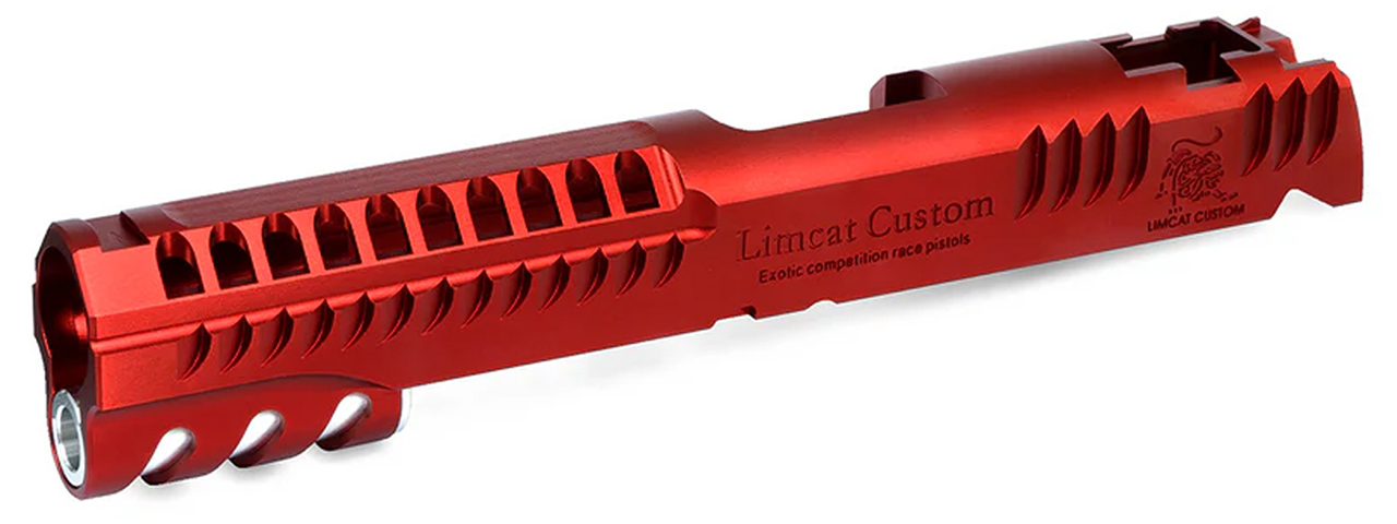 Airsoft Masterpiece LimCat Custom "2024" 5.1 Hi-Capa Slide - (Red) - Click Image to Close