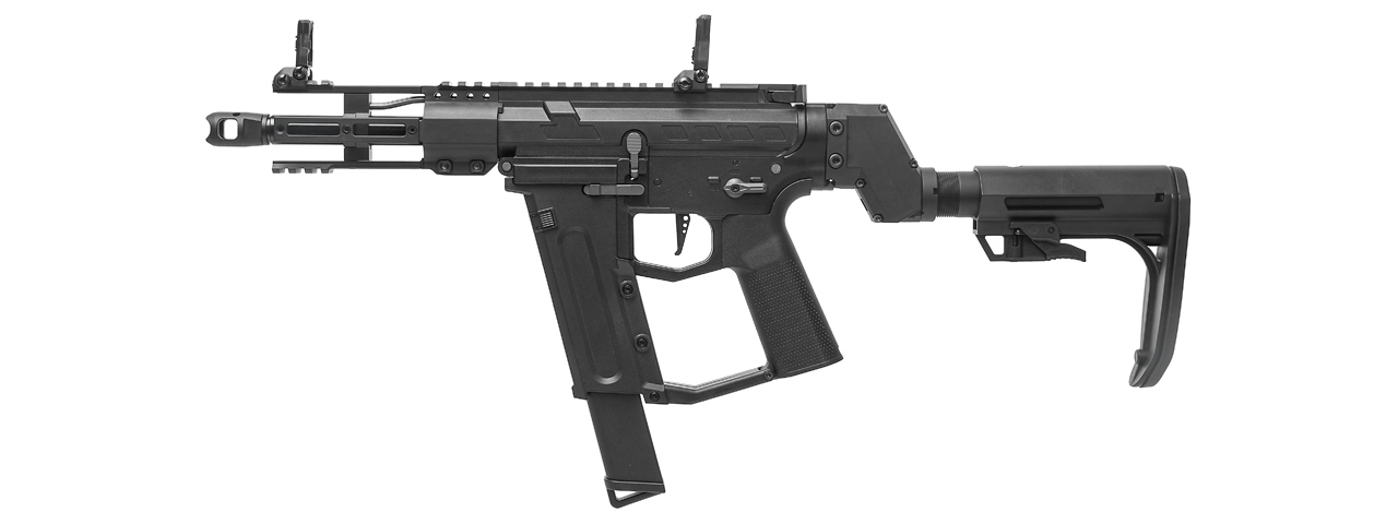 Arcturus Tactical x C.A.T. Versatile-5S Valor AEG SMG - (Black) - Click Image to Close