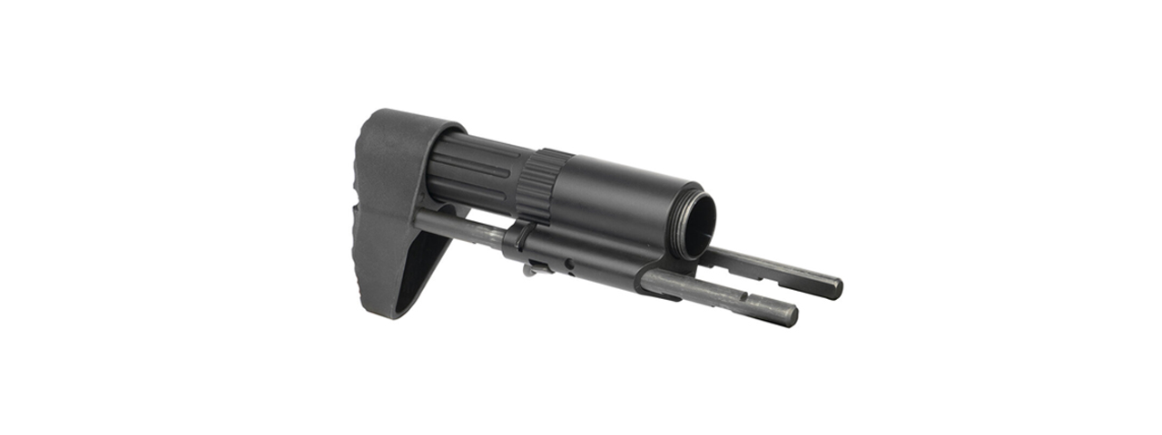 Ares Amoeba Extendable Stock - (Black) - Click Image to Close