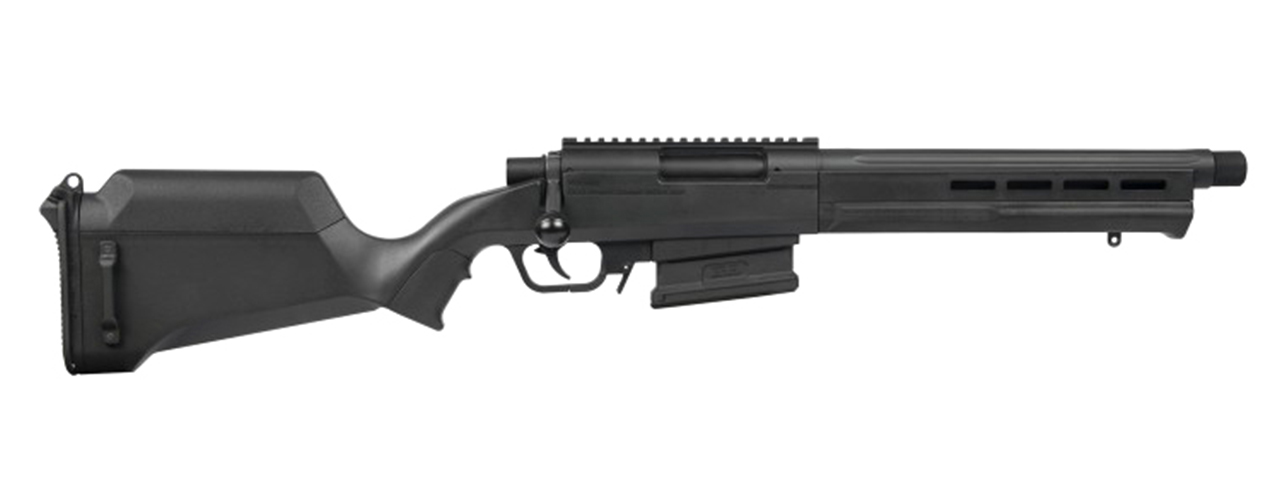 AMOEBA "Striker" S2 Gen2 Bolt Action Scout Rifle w/ M-LOK Handguard - (Black) - Click Image to Close