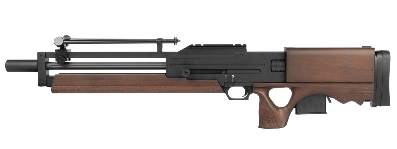 Ares WA2000 Bolt Action Bullpup Sniper Rifle - (Wood) - Click Image to Close