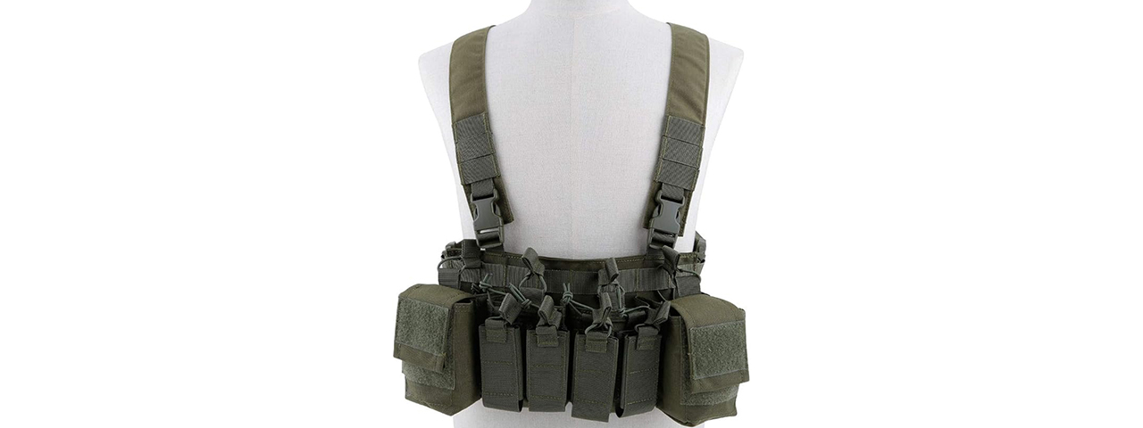 Tactical Chest Rig - (OD Green) - Click Image to Close