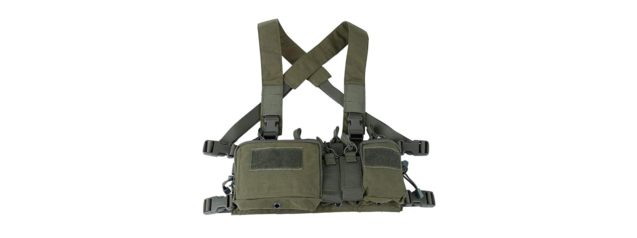 Tactical Chest Rig - (OD Green) - Click Image to Close