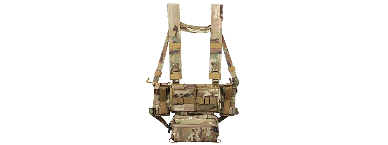 MK3 Tactical Modular Chest Rig - (Camo) - Click Image to Close