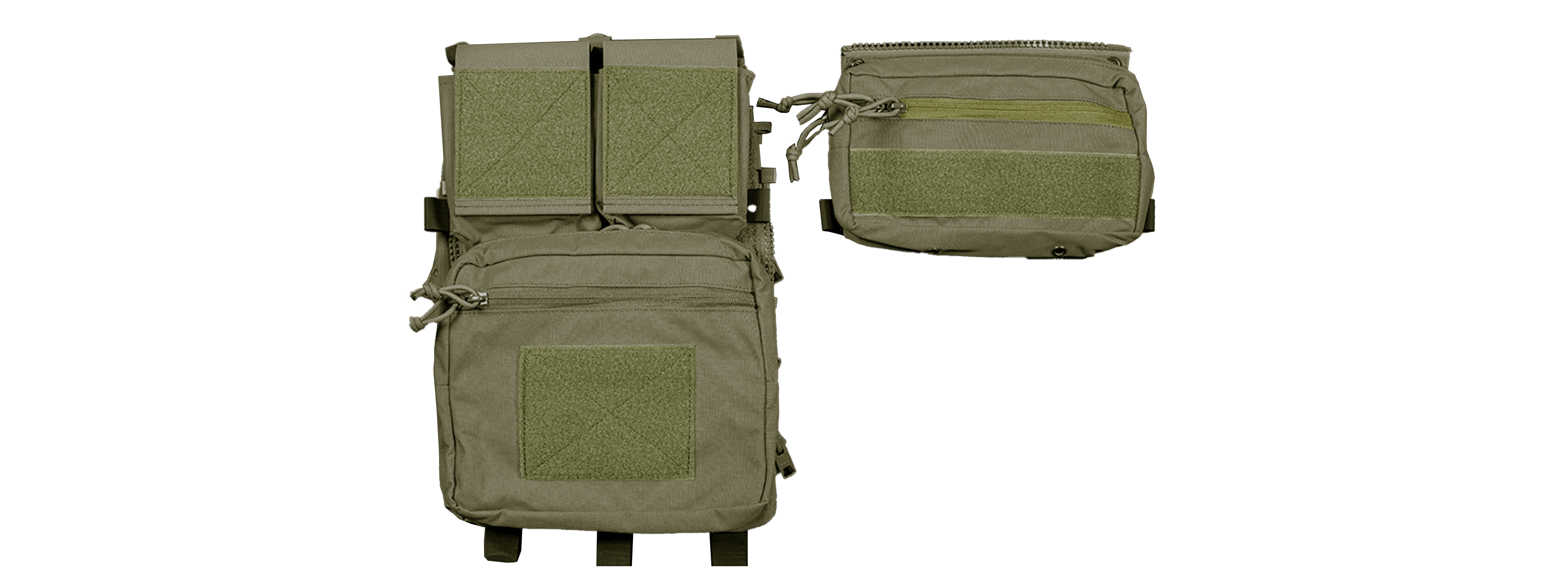 Airsoft Modular 119 Tactical Vest Panels - (OD Green) - Click Image to Close