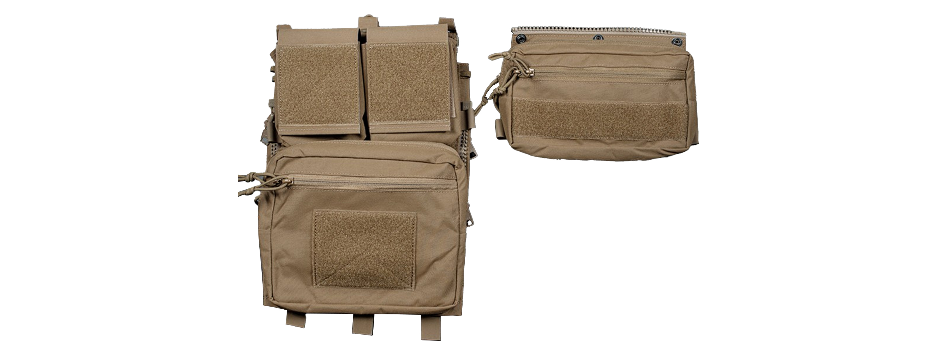 Airsoft Modular 119 Tactical Vest Panels - (Tan) - Click Image to Close