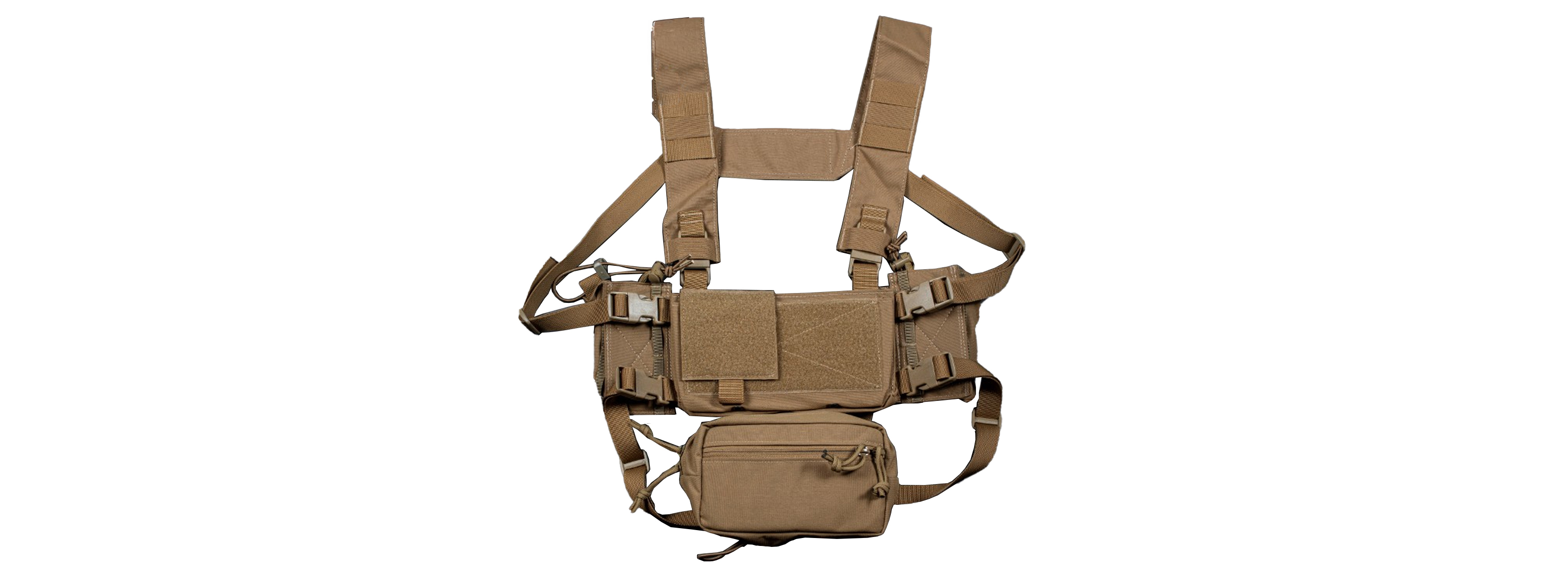 MK4 Tactical Chest Rig Carrier - (Tan) - Click Image to Close